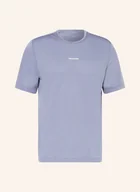 Koszulki męskie - Salomon Koszulka Do Biegania Shkout Core blau - SALOMON - miniaturka - grafika 1