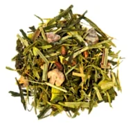 Herbata - ﻿Najlepsza liściasta herbata zielona SŁODKA GRUSZKA bambus jabłka 130g - miniaturka - grafika 1