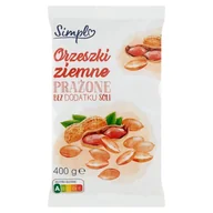 Orzeszki - Simpl Orzeszki ziemne prażone bez dodatku soli 400 g - miniaturka - grafika 1