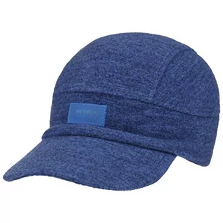 Czapki damskie - Buff Olympian Blue Merino Pack Cap Baseballówka czapka wełniana z tyłu zamknięta - grafika 1