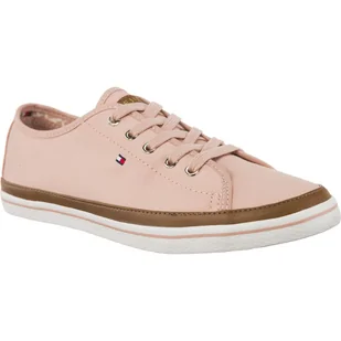 Tommy Hilfiger Iconic Kesha Sneaker 502 Dusty Rose różowe - Trampki damskie - miniaturka - grafika 1