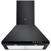 Okapy kuchenne - Akpo WK-4 Classic Eco 90 Czarny Mat - miniaturka - grafika 1