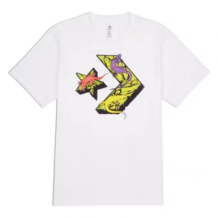 Koszulki męskie - Męski t-shirt z nadrukiem CONVERSE Star Chevron Lizard Graphic Tee - grafika 1