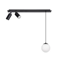 Lampy sufitowe - Albio lampa wisząca 3-punktowa czarna K-4137 - miniaturka - grafika 1