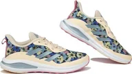 Buty dla dziewczynek - Adidas Buty dla dzieci adidas FortaRun kwiaty GV9465 28 - miniaturka - grafika 1