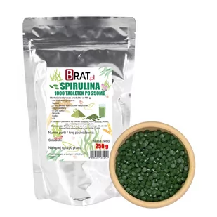 VIVIO Spirulina 1000 tabletek - 250g - Suplementy naturalne - miniaturka - grafika 1