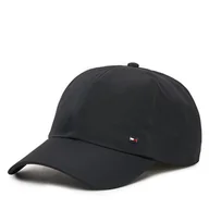 Czapki męskie - Czapka z daszkiem Tommy Hilfiger Corp Perforated 6 Panel AM0AM13429 Czarny - miniaturka - grafika 1