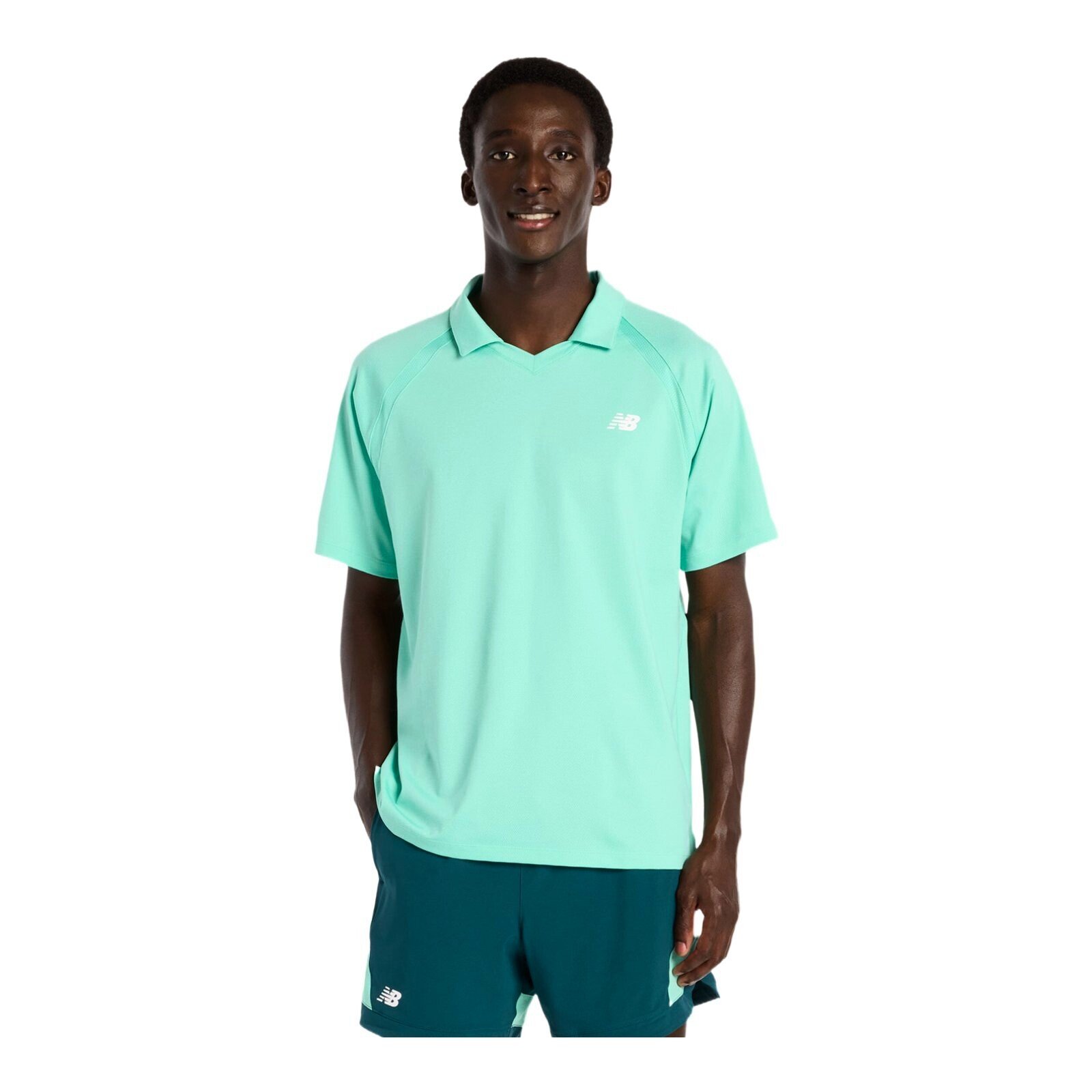 Koszulka męska New Balance Tournament Polo Deep End XL