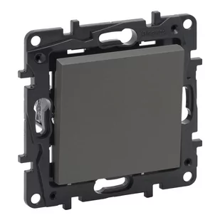 Niloe Step stalowy łącznik pojedynczy - Wyłączniki światła i elektryczne - miniaturka - grafika 1