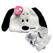 Czapki i chusty sportowe męskie - Komplet czapka rękawiczki Peanuts Snoopy zimowy piesek - miniaturka - grafika 1
