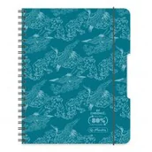 Zeszyty szkolne - Herlitz Brulion na spirali A4 kratka 80 kartek 2 szt. - miniaturka - grafika 1