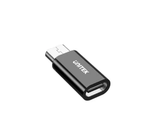 Unitek A1050ABK03 USB-C do micro USB - Złącza, przejściówki, adaptery - miniaturka - grafika 1