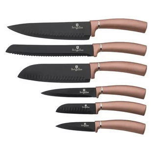 Berlingerhaus 6częściowy komplet noży Rosegold Metallic Line - Noże kuchenne - miniaturka - grafika 1