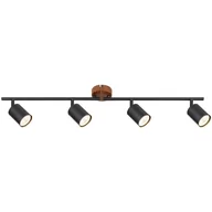 Lampy sufitowe - Rabalux 5298 - Oświetlenie punktowe EDMUND 4xGU10/25W/230V - miniaturka - grafika 1