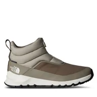 Śniegowce damskie - Śniegowce The North Face W Thermoball Progressive Zip Ii Wp NF0A5LWF5II1 Szary - miniaturka - grafika 1