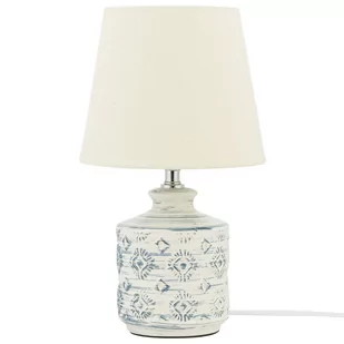 Beliani Lampa stołowa beżowa 35 cm ROSANNA - Lampy stojące - miniaturka - grafika 1