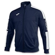 Bluzy męskie - Joma 100687.302 bluza męska XXXL granatowa / biała - miniaturka - grafika 1