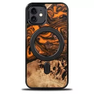 Etui i futerały do telefonów - Etui Bewood Unique na iPhone 12 / 12 Pro - Orange z MagSafe - miniaturka - grafika 1