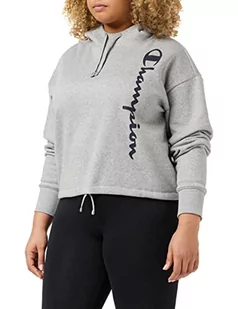 Champion Damska bluza z kapturem American Classics Maxi, jasnoszary melanż, L - Bluzy damskie - miniaturka - grafika 1