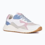 Sport OUTLET - Buty juniorskie Geox Mawazy white/avio - miniaturka - grafika 1