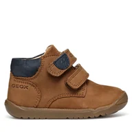 Buty dla chłopców - Trzewiki Geox B Macchia Boy B164NC 03285 C6627 Brązowy - miniaturka - grafika 1