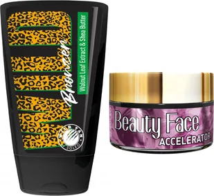 Wild Tan Wild Bronzer Z Orzechem Włoskim + Słoiczek Beauty Face - Balsamy i kremy do opalania - miniaturka - grafika 1