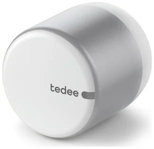 Tedee Lock GO 2 TLV2.0A srebrny z białym przyciskiem - Systemy inteligentnych domów - miniaturka - grafika 1