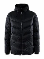 Kurtki męskie - Craft ADV EXPLORE DOWN Jacket męska kurtka puchowa XXL | czarna | regulowany kaptur i wysoki kołnierz | wodoodporna kurtka zimowa dla mężczyzn | wiatroszczelna parka puchowa, męska zimowa - miniaturka - grafika 1