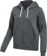 Bluzy damskie - Bluza damska Nike Park 26 Fleece Full-Zip Hoodie ciemnoszara IB1230 063 XL - miniaturka - grafika 1