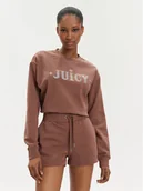 Bluzy damskie - Juicy Couture Bluza Cristabelle Rodeo JCBAS223824 Brązowy Regular Fit - miniaturka - grafika 1