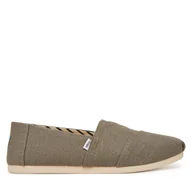 Półbuty męskie - Półbuty Toms Alpargata Classic 10021903 Szary - miniaturka - grafika 1