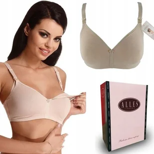 ﻿Biustonosz do karmienia mama Alles easy beż 85C - Biustonosze ciążowe - miniaturka - grafika 1