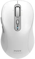 Myszki - Port Designs Port MOUSE RECHARGEABLE BLUETOOTH PRO USB-C & USB-A White - miniaturka - grafika 1