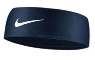 Etui i futerały do telefonów - Opaska na głowę NIKE Dri-FIT FURY dark blue - miniaturka - grafika 1