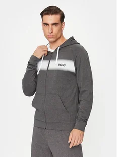 Boss Bluza Authentic 50503065 Szary Regular Fit - BOSS - Bluzy męskie - miniaturka - grafika 1