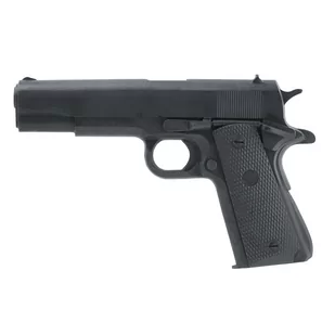 GS - Atrapa broni pistoletu M1911 - Czarna - DS-6004 - Atrapy broni - miniaturka - grafika 1