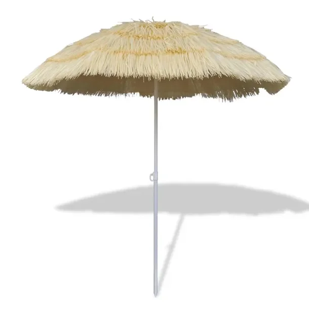 Parasol plażowy 180 cm, stalowa rama, PP, hawajski styl