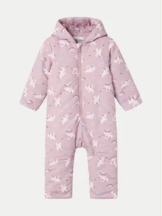 NAME IT Kombinezon zimowy 13232548 Różowy Regular Fit - Kombinezony dla dzieci - miniaturka - grafika 1
