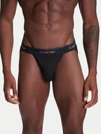 Majtki męskie - Calvin Klein Underwear Slipy LV00NB4234 Czarny - miniaturka - grafika 1