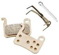 Hamulce rowerowe - Shimano Okładziny M06 XTR/XT/SLX/Deore tytanowy / Materiał: metaliczne - miniaturka - grafika 1