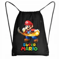 Plecaki worki - Worek Szkolny Na Buty Plecak WF Super Mario Bros 3 - miniaturka - grafika 1