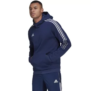 Adidas, Bluza męska, TIRO 21 Sweat Hoody GH4464, granatowy, rozmiar S - Bluzy męskie - miniaturka - grafika 1