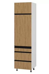 Bari Plus Słupek Wysoki Lewy Ds3-60-220_Blum Dąb Kamienny - Meble kuchenne - miniaturka - grafika 1