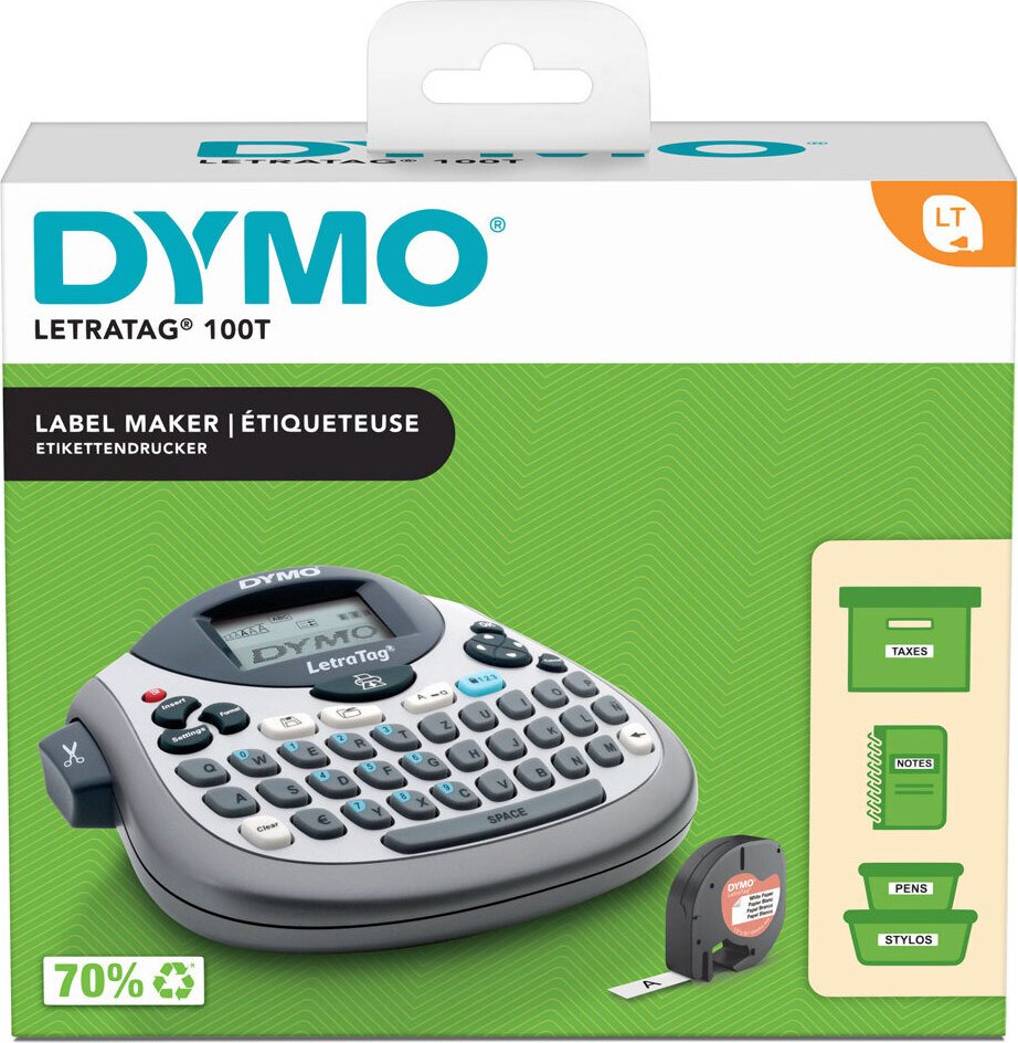 DYMO LetraTag LT-100T TischgerĂ¤t AZERTY-