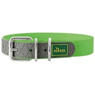 Obroże dla psów - HUNTER Obroża HUNTER Convenience 68923 42 50 cm) Zielony - miniaturka - grafika 1