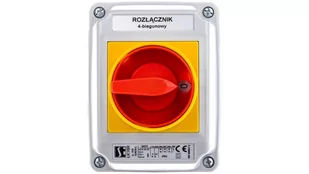 Spamel Spółdzielnia Inwalidów Łącznik krzywkowy 0-1 4P 16A w obudowie ŁK16R-2.8210\OB2ZC - Inne akcesoria elektryczne - miniaturka - grafika 1