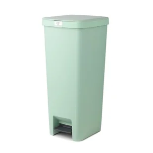 Brabantia Kosz na śmieci pedałowy StepUp 40 l zieleń jadeitowa z recyklingu 800108 - Kosze na śmieci - miniaturka - grafika 1