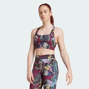 Biustonosz o średnim wsparciu adidas X Farm - Bielizna sportowa damska - miniaturka - grafika 1