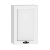 Szafki kuchenne - Szafka kuchenna wisząca z drzwiczkami biała 45 cm W5-S49 - miniaturka - grafika 1