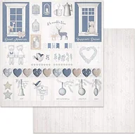 Akcesoria i części do ekspresów do kawy - STAMPERIA INTERNATIONAL, KFT STAMPERIA DS PAPR12 Boże Narodzenie, dekoracje świąteczne, jeden rozmiar - miniaturka - grafika 1